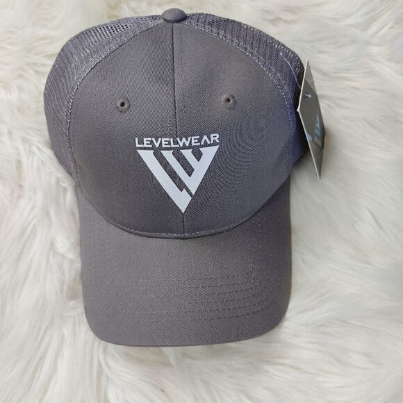 Level Wear La Grange Cap Hat Cool Grey O/S Adjustable Snapback Baseball Hat. - Picture 1 of 4
